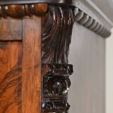 Burl Walnut Bookcase, Restoration Period – Early 19th Century