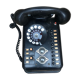 Téléphone ancien standard noir bakélite début XXe
