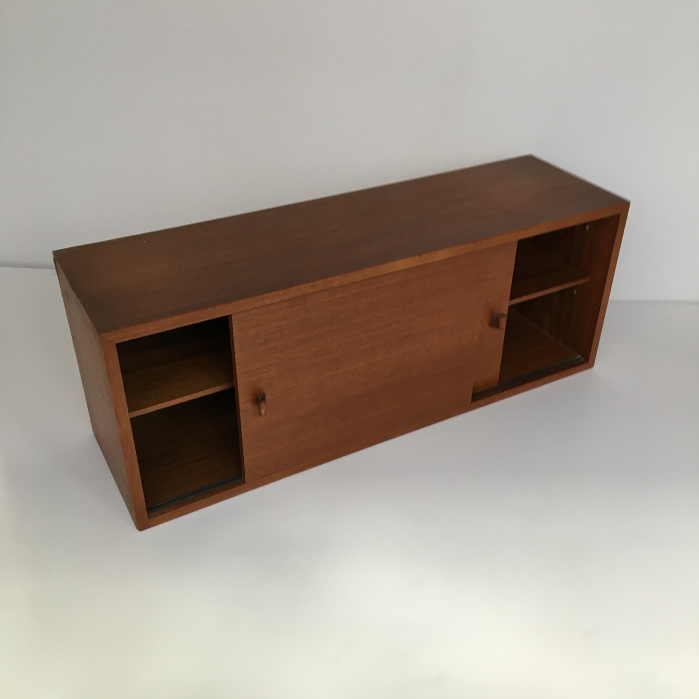 Vintage Scandinavian wall sideboard