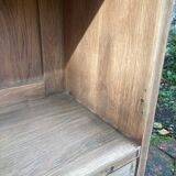 Antique furniture - solid oak shelf