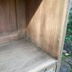Antique furniture - solid oak shelf