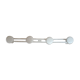 Metal wall coat holder