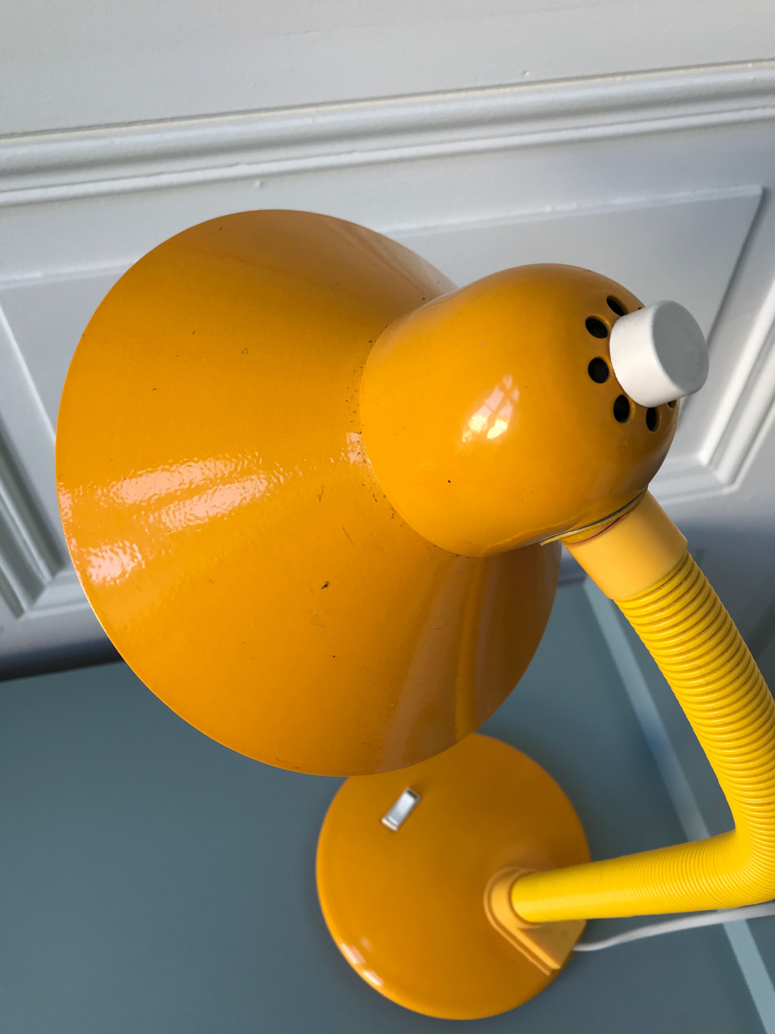 Lampe articulée Aluminor jaune
