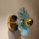 Murano flower wall light