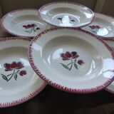 6 deep plates Badonviller 200851