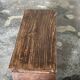 Small low bench in old teak from Indonesia H16 L39