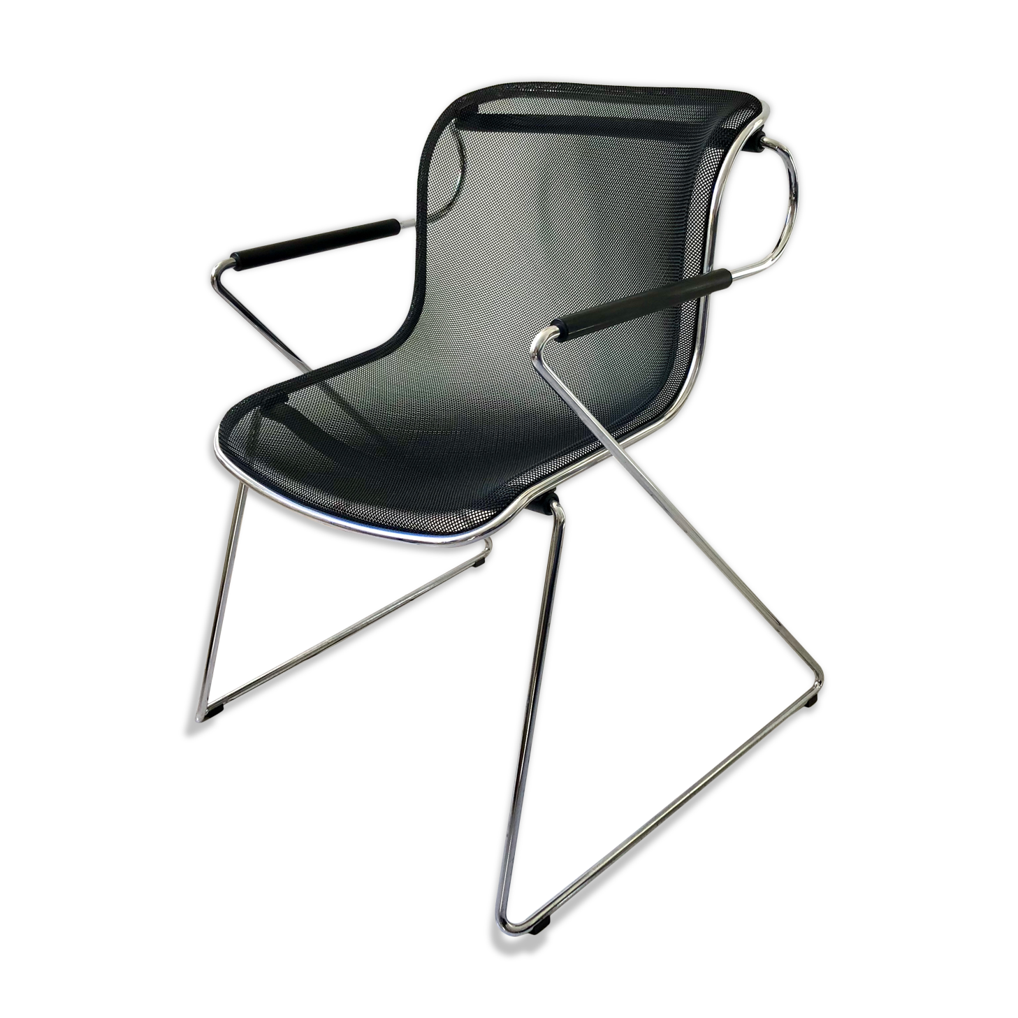 Chair Charles Pollock Penelope edition Anonima Castelli 1982