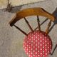 Chaises vintage, pieds compas, les 2
