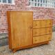 Asymmetrical chest of drawers