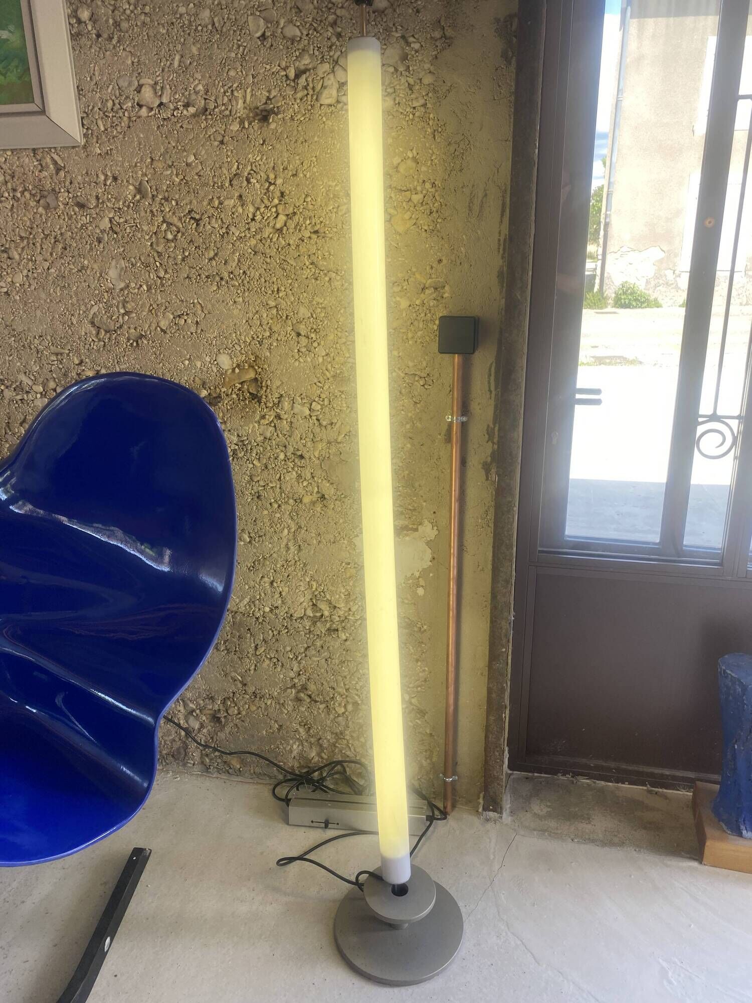 Lampadaire 'Tube' - Christian Deuber - Années 90