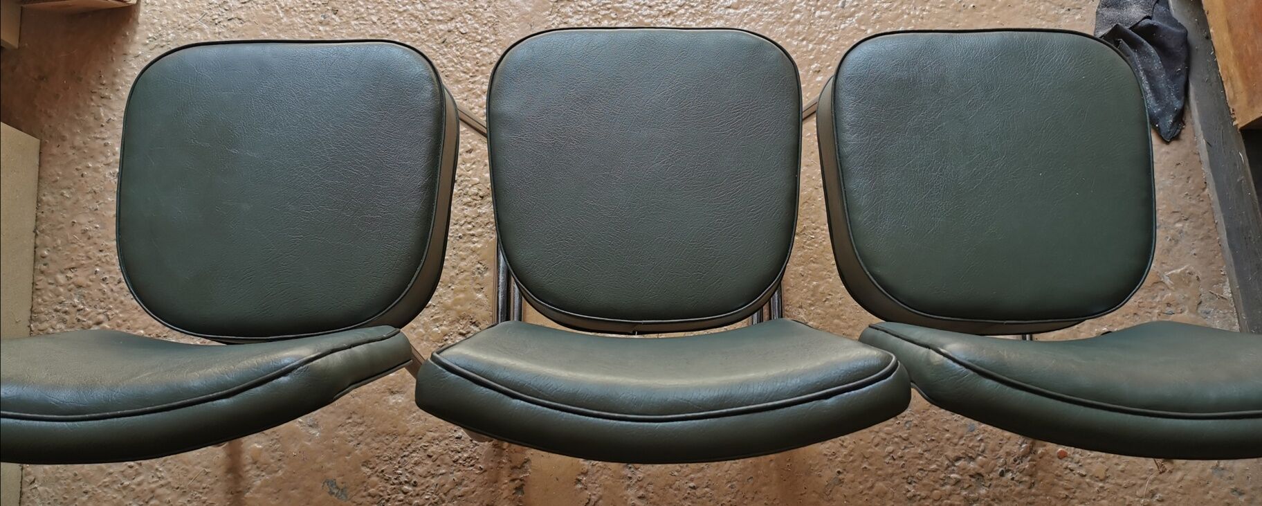 Set of 3 beautiful chairs of the 50s/60s roneo