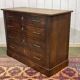 Commode en noyer fin XIXème