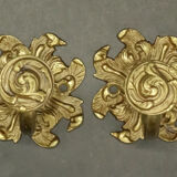 Pair of hooks style Rocaille / Rococo / Baroque