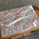 Art Deco bedside table in solid oak and marble from the 1940s.
