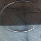Vintage Italian glass and metal table 1970