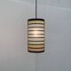 Mid-century minimalist perforated pendant, 1960s
