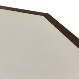 Vintage coffee table wenge hexagon 1960