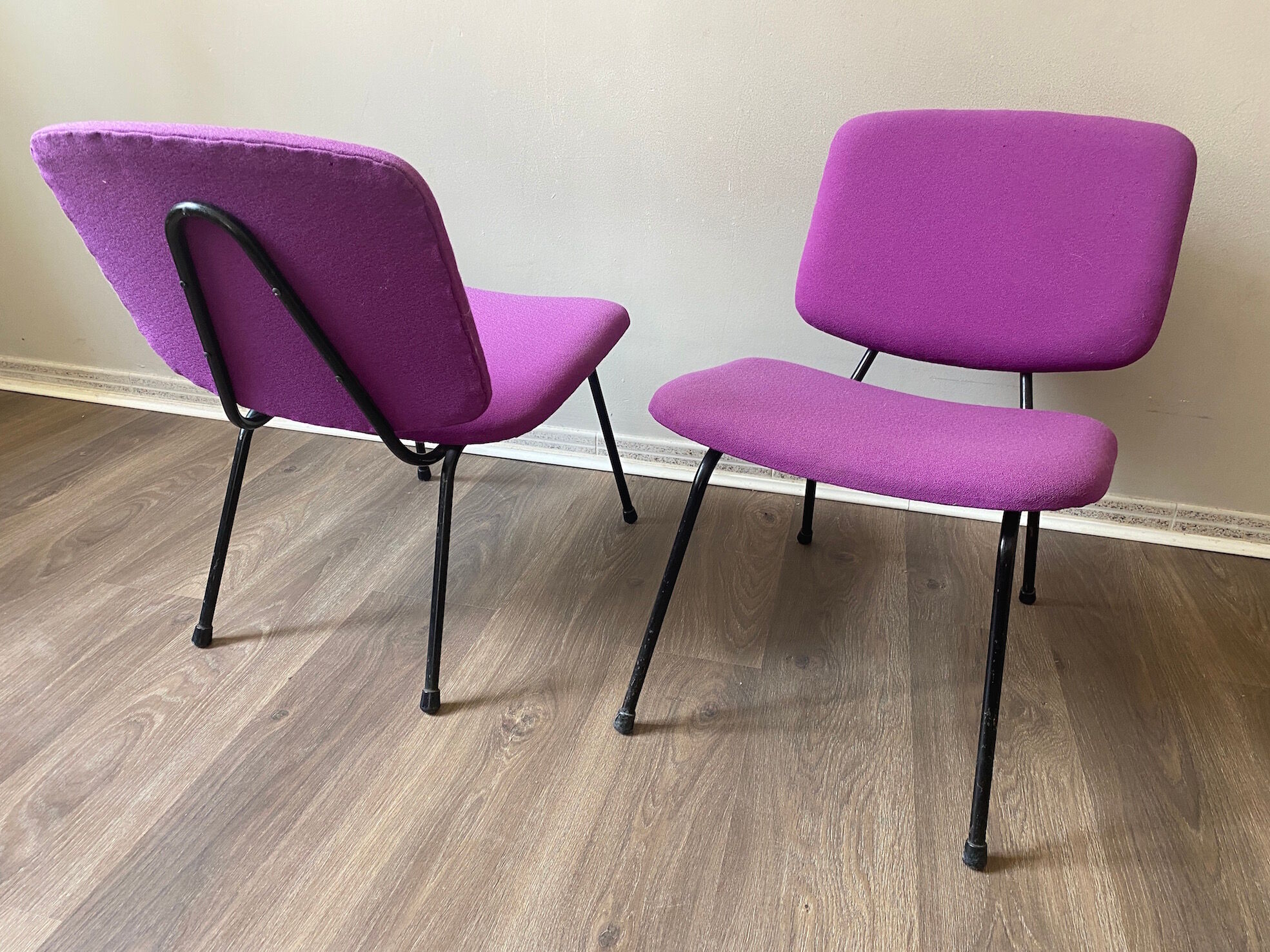 Pair of vintage armchairs 1960