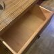 Commode rotin fendu année 60