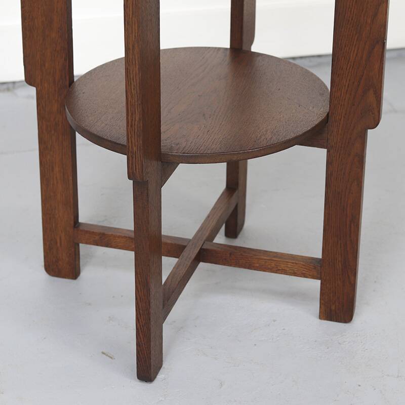 Antique Dutch Art Deco Side Table