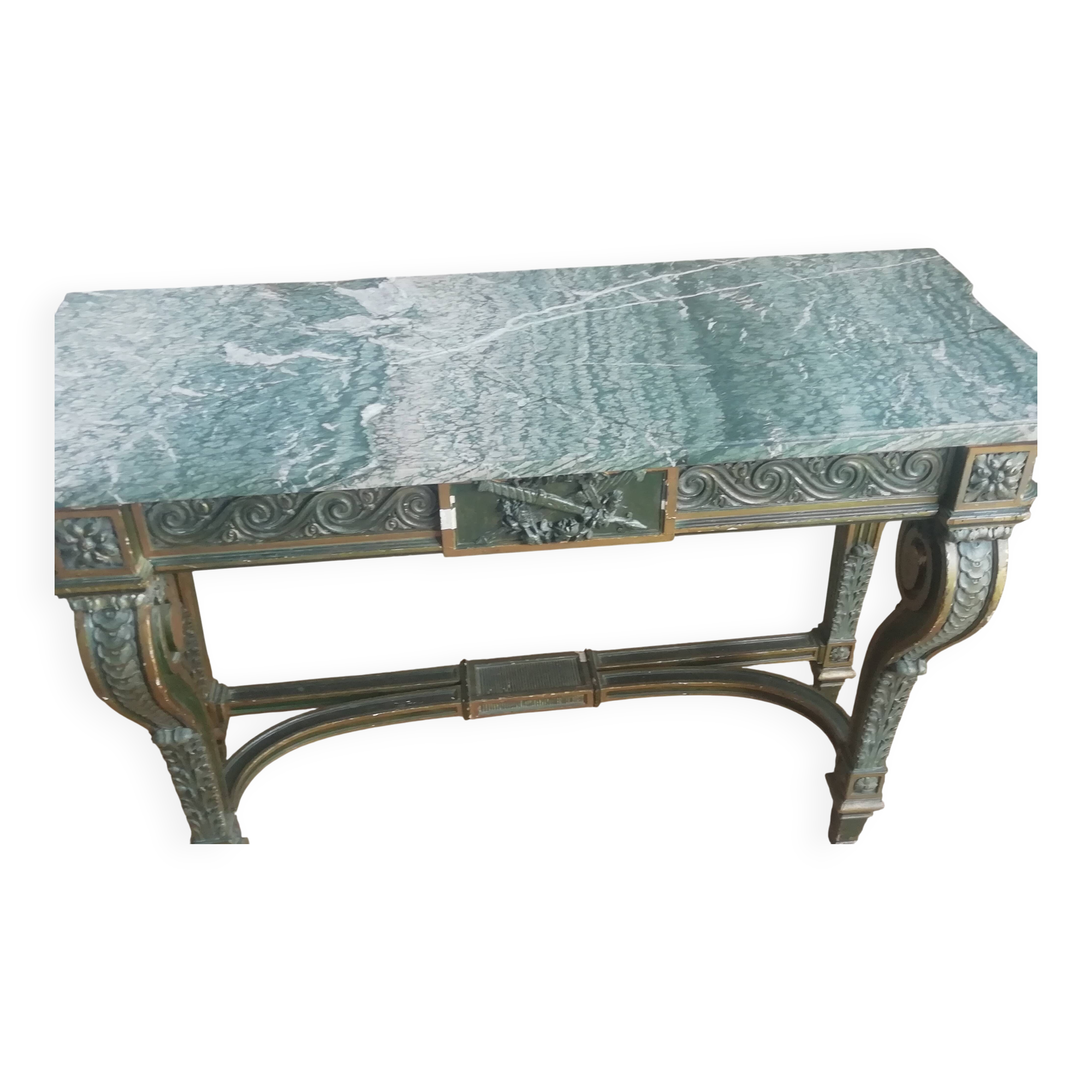 Louis XVI style console stamped Charles Millier and Co