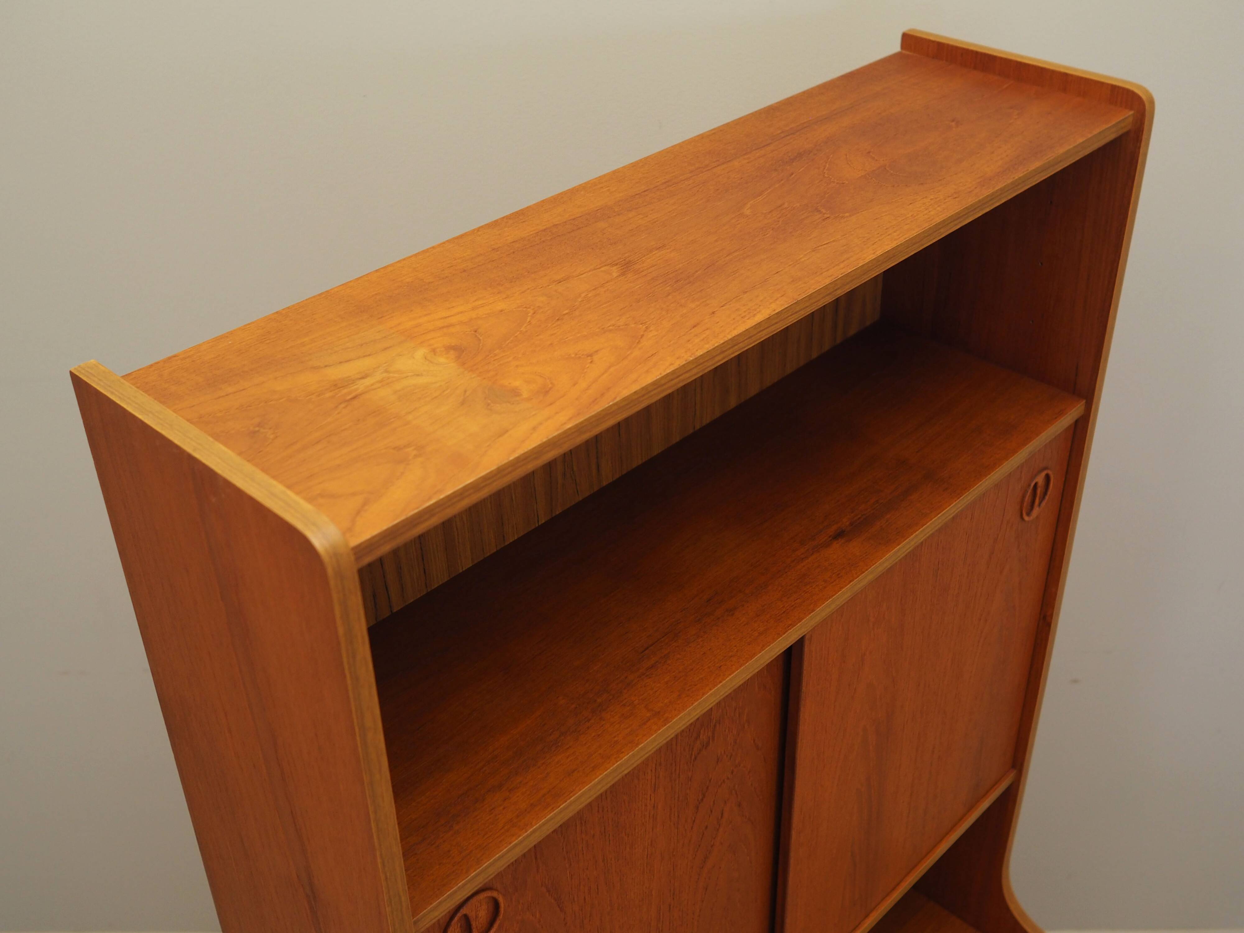 Teak bookcase, Danish design, 1960s, production: Denmark