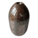 Ceramic vase Signed monogram IN (Signature to be identified)