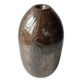 Ceramic vase Signed monogram IN (Signature to be identified)
