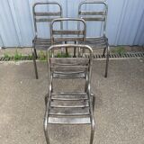 Lot de 4 chaises brasseries