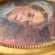 Antique Portrait Oil Painting With Wooden gilded frame 58cm x 45cm