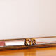 Large golden mirror Deknudt vintage 1970s