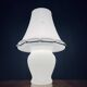 Large Murano mushroom table lamp, Vetri, Italy, 1970s.