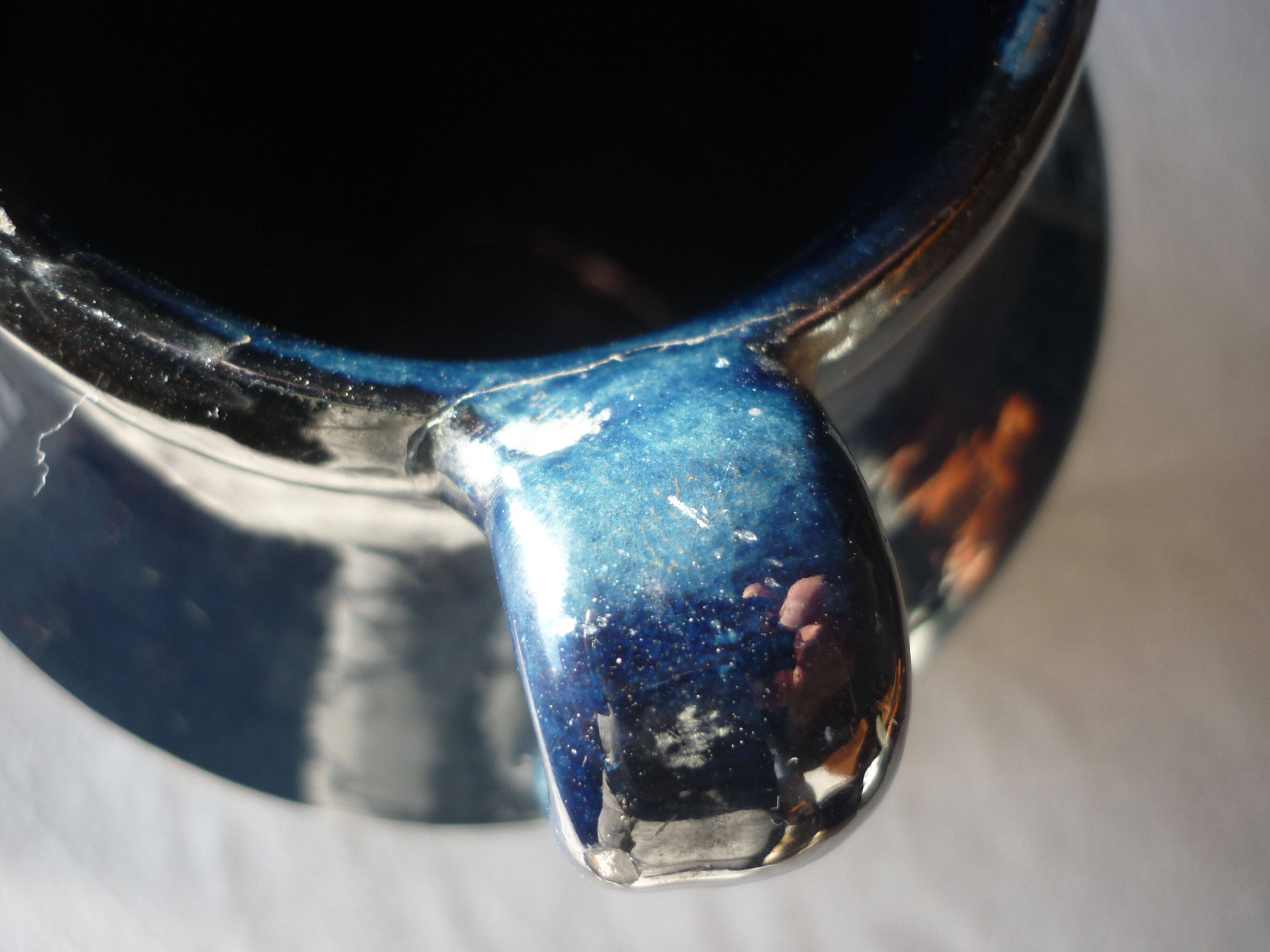 Vase 3 handles Savoy pottery