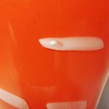 Vintage opaline glass vase italia1970