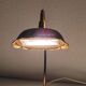 Magnificent bronze lamp by Lucas Rambouillet stone
