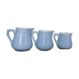 Lot de 3 pots en grès