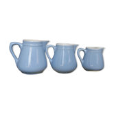 Lot of 3 sandstone pots