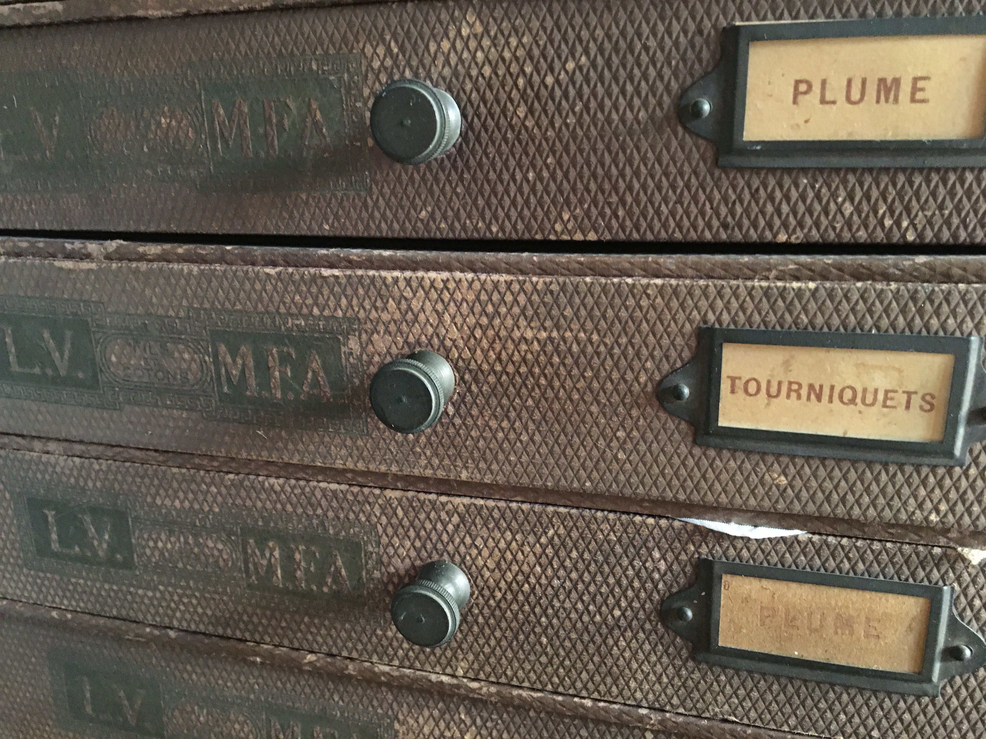 Former haberdashery display