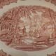 Oval dish in English porcelain Mason's Ironstone Vista