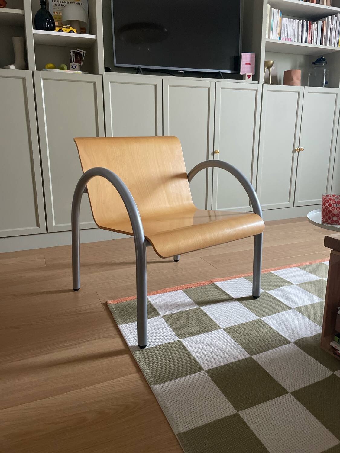 Fauteuil chauffeuse vintage