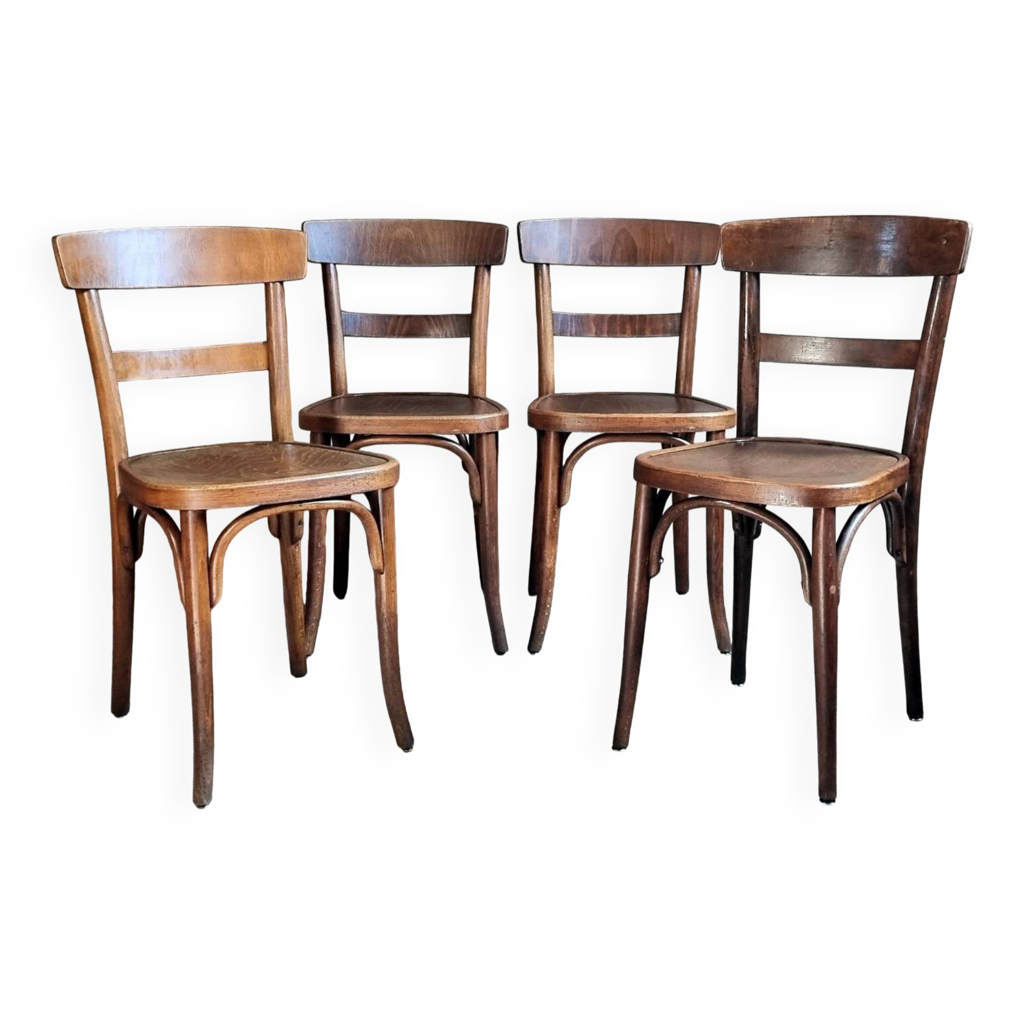 4 bistro chairs Horgen-Glaris Switzerland 30s/40s