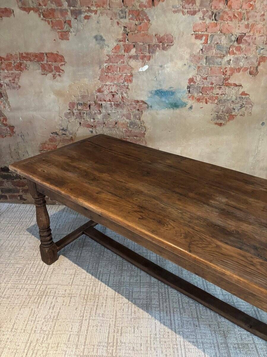 Dining table canteen in oak, 1940s