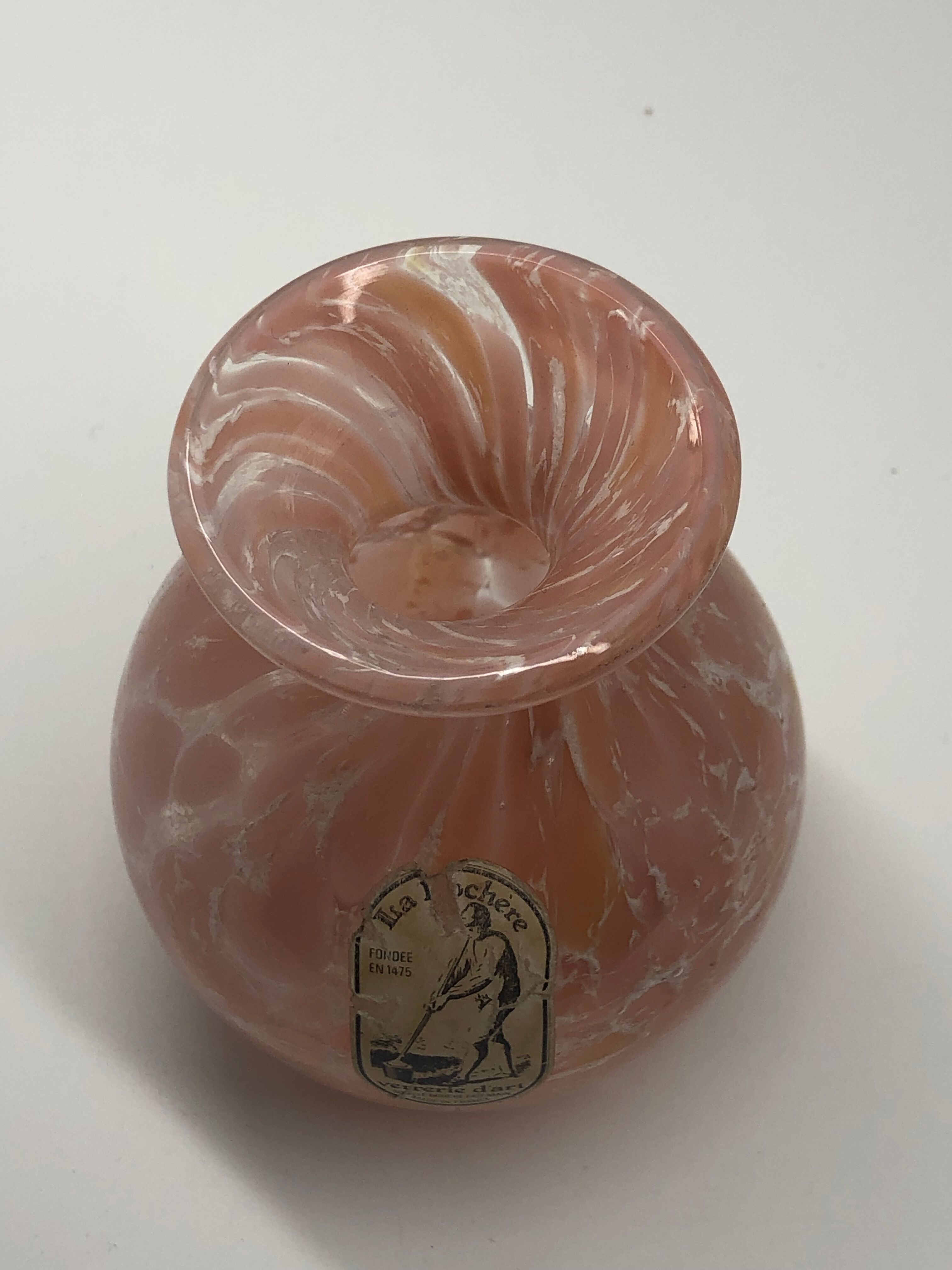 blown glass vase