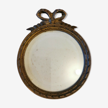 Cadre rond Louis XVI en bois