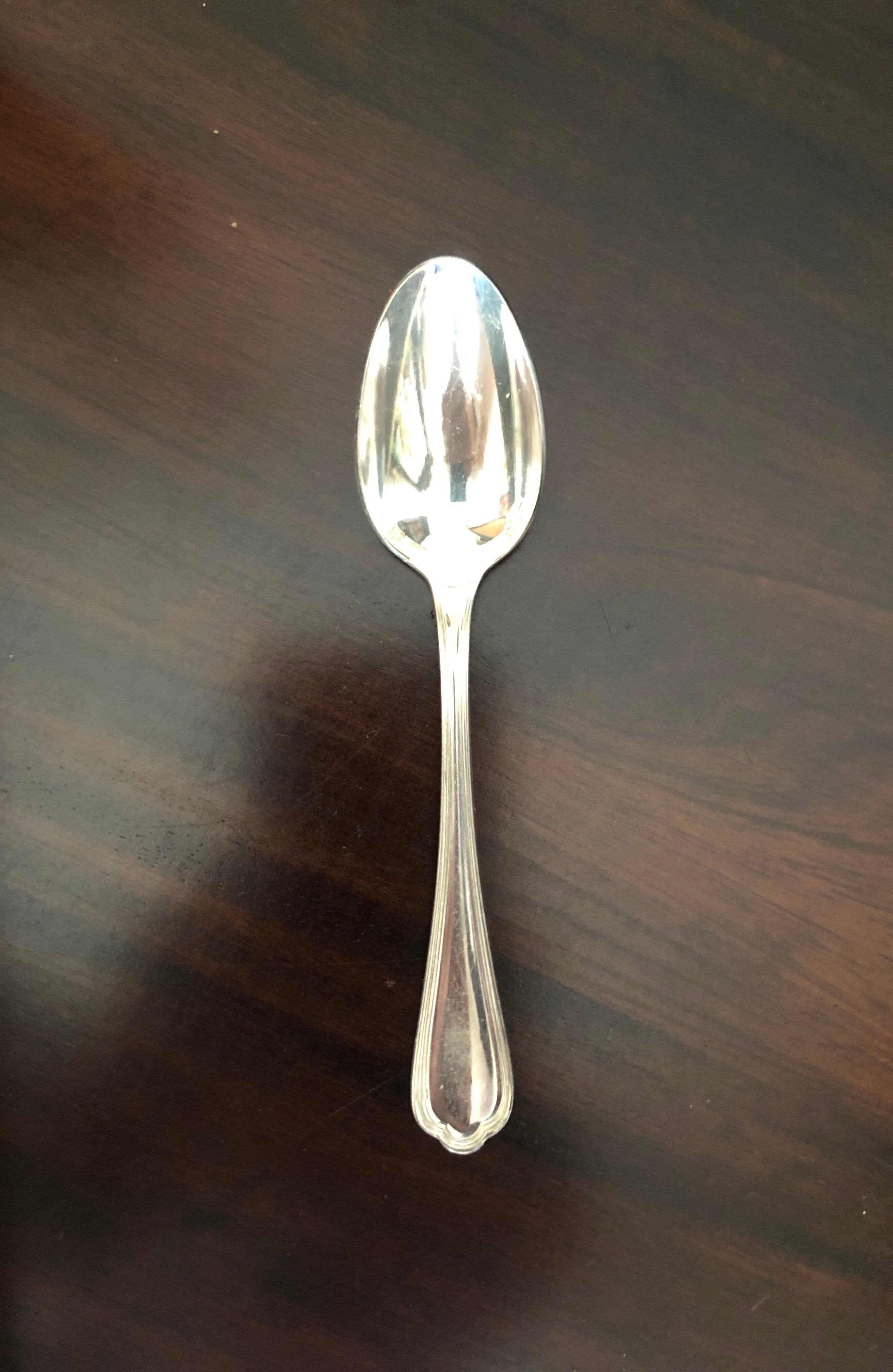 Housewife in silver metal Christofle 38 pieces