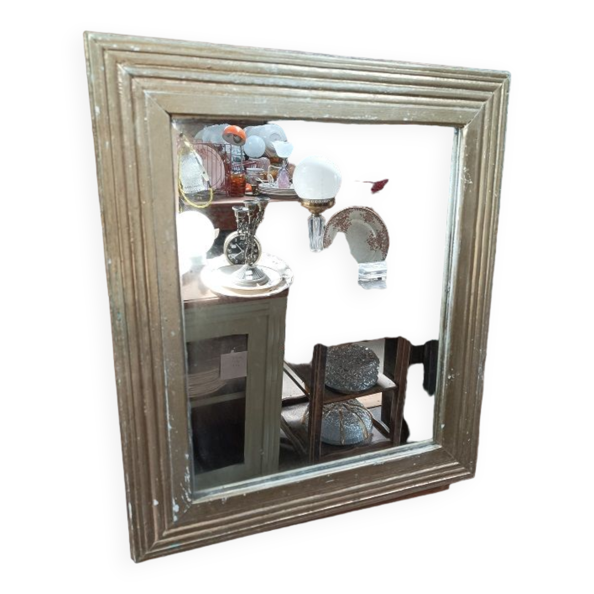 Mirror in gilded wood 43x51cm