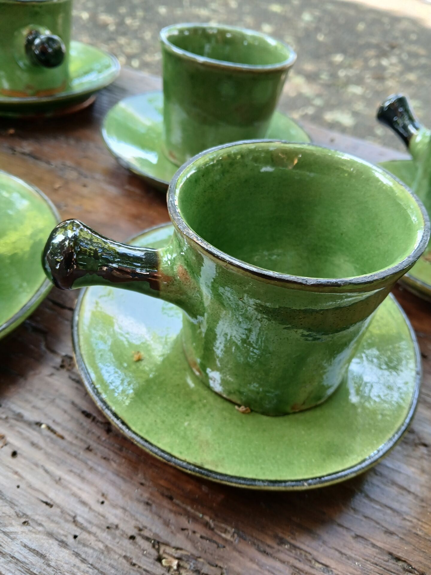 Stoneware coffee service from Marnaz