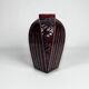 Art Deco, polychrome ceramic vase circa 1930