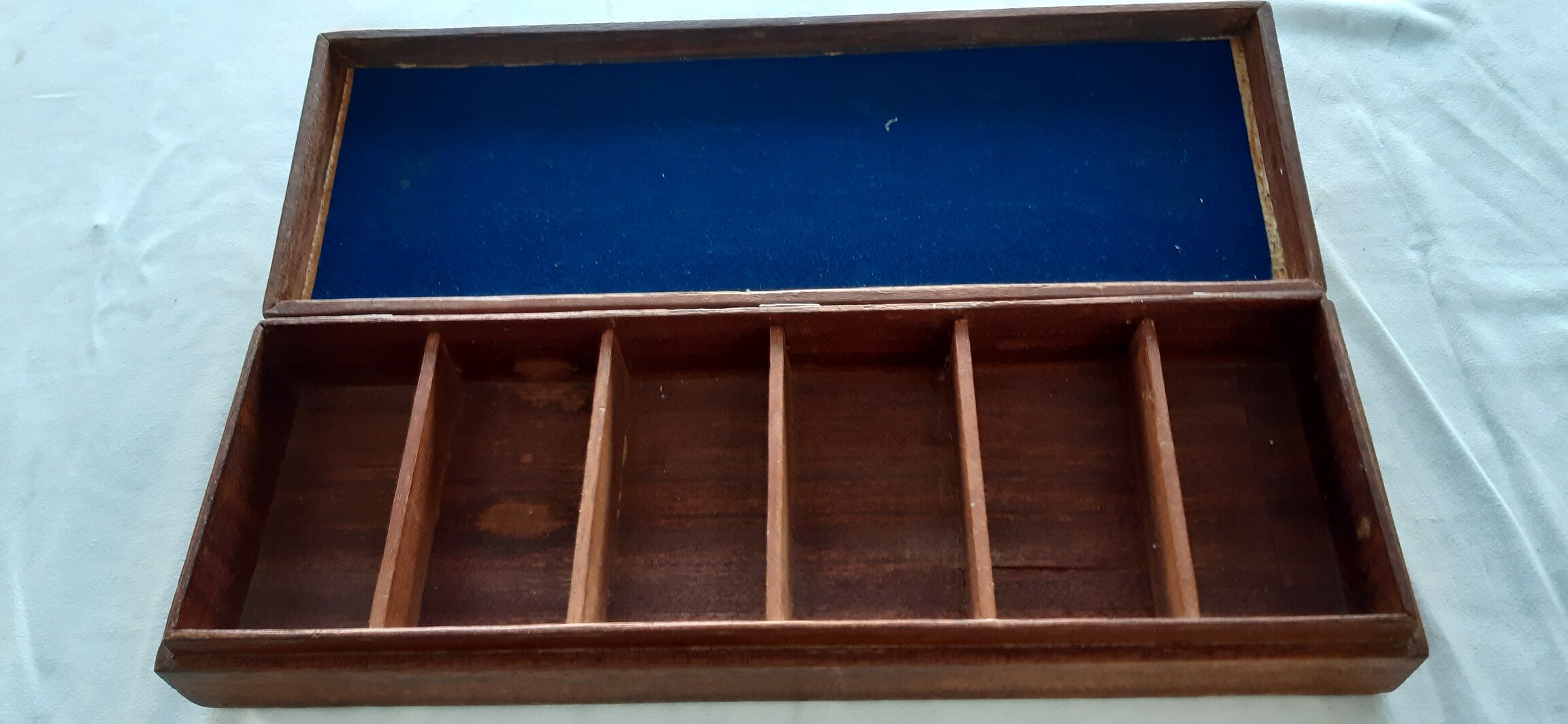 Old haberdashery and jewelry box