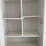 Vintage wall cabinet, White medicine cabinet